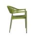 SILLA APILABLE ALUMINIO-RATTÁN PE 56 X 58 X 76 CM