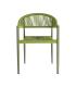 SILLA APILABLE ALUMINIO-RATTÁN PE 56 X 58 X 76 CM