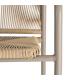 SILLA APILABLE ALUMINIO-RATTÁN PE 57 X 60 X 77,50 CM