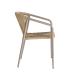 SILLA APILABLE ALUMINIO-RATTÁN PE 57 X 60 X 77,50 CM