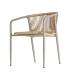SILLA APILABLE ALUMINIO-RATTÁN PE 57 X 60 X 77,50 CM