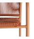 SILLA APILABLE ALUMINIO-RATTÁN PE 57 X 60 X 77,50 CM