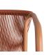 SILLA APILABLE ALUMINIO-RATTÁN PE 57 X 60 X 77,50 CM