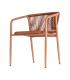 SILLA APILABLE ALUMINIO-RATTÁN PE 57 X 60 X 77,50 CM