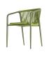 SILLA APILABLE ALUMINIO-RATTÁN PE 57 X 60 X 77,50 CM