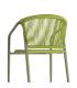 SILLA APILABLE ALUMINIO-RATTÁN PE 57 X 60 X 77,50 CM