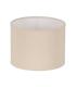 PANTALLA BEIGE TEJIDO ILUMINACIÓN 20 X 20 X 15 CM