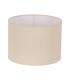 PANTALLA BEIGE TEJIDO ILUMINACIÓN 30 X 30 X 22 CM