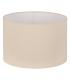 PANTALLA BEIGE TEJIDO ILUMINACIÓN 45 X 45 X 30 CM