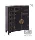MUEBLE AUXILIAR NEGRO 73 X 26 X 90 CM