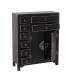 MUEBLE AUXILIAR NEGRO 73 X 26 X 90 CM