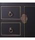 MUEBLE AUXILIAR NEGRO 73 X 26 X 90 CM