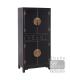 MUEBLE AUXILIAR NEGRO 63 X 33 X 131 CM