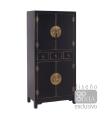 MUEBLE AUXILIAR NEGRO 63 X 33 X 131 CM