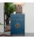 MESITA 2 PUERTAS Y 1 CAJÓN AZUL DM 45 X 26 X 69 CM