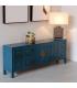 MUEBLE 8 CAJONES AZUL DM ''ORIENTE'' 130 X 24 X 50,50 CM