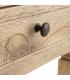 MESITA NATURAL MADERA MINDI DORMITORIO 50 X 32 X 72 CM