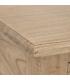 MESITA NATURAL MADERA MINDI DORMITORIO 50 X 32 X 72 CM