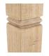 MESITA NATURAL MADERA MINDI DORMITORIO 50 X 32 X 72 CM
