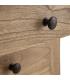 MESITA NATURAL MADERA MINDI DORMITORIO 40 X 30 X 72 CM