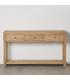 CONSOLA NATURAL MADERA MINDI ENTRADA 150 X 35 X 85 CM