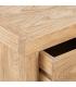 MESITA NATURAL MADERA MINDI DORMITORIO 45 X 35 X 50 CM