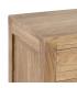 MESITA NATURAL MADERA MINDI DORMITORIO 43 X 34 X 55 CM