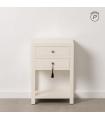 MESITA BLANCO MADERA 45 X 30 X 66 CM
