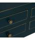 CONSOLA AZUL MADERA 63 X 26 X 85 CM