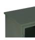 APARADOR VERDE MENTA METAL-CRISTAL 120 X 35 X 76 CM