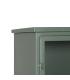 VITRINA VERDE MENTA METAL-CRISTAL 72 X 35 X 178 CM