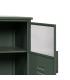 VITRINA VERDE MENTA METAL-CRISTAL 72 X 35 X 178 CM