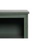 VITRINA VERDE MENTA METAL-CRISTAL 72 X 35 X 178 CM
