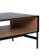 MESA CENTRO NEGRO-NATURAL DM-MADERA 124 X 60 X 43,50 CM