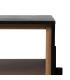 MESA CENTRO NEGRO-NATURAL DM-MADERA 124 X 60 X 43,50 CM