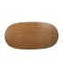 MESA COMEDOR NEGRO-NATURAL DM-MADERA 220 X 113 X 75 CM