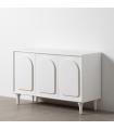 APARADOR BLANCO DM-MADERA 120 X 40 X 81 CM