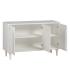 APARADOR BLANCO DM-MADERA 120 X 40 X 81 CM