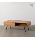 MESA CENTRO NATURAL MADERA DE MANGO 120 X 60 X 40 CM