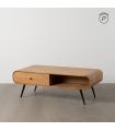 MESA CENTRO NATURAL MADERA DE MANGO 120 X 60 X 40 CM
