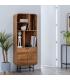 MUEBLE AUXILIAR NATURAL MADERA DE MANGO 60 X 30 X 160 CM