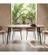 MESA COMEDOR NATURAL MADERA DE MANGO 180 X 90 X 76 CM