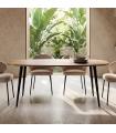 MESA COMEDOR NATURAL MADERA DE MANGO 180 X 90 X 76 CM
