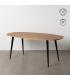 MESA COMEDOR NATURAL MADERA DE MANGO 180 X 90 X 76 CM
