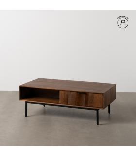 MESA CENTRO MADERA DE MANGO SALÓN 110 X 60 X 40 CM