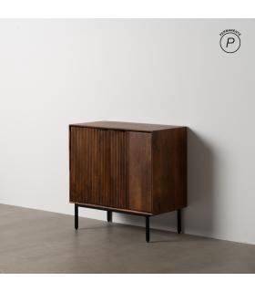 MUEBLE AUXILIAR MADERA DE MANGO SALÓN 80 X 40 X 80 CM