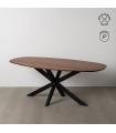 MESA COMEDOR MADERA DE MANGO SALÓN 200 X 100 X 76 CM