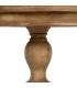 MESA AUXILIAR NATURAL MADERA MINDI SALÓN 50 X 50 X 64 CM
