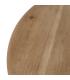 MESA AUXILIAR NATURAL MADERA MINDI SALÓN 70 X 70 X 77 CM