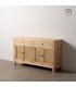 APARADOR NATURAL MADERA MINDI SALÓN 140 X 40 X 82 CM